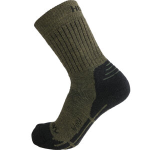 Husky Ponožky All Wool khaki Veľkosť: XL (45-48)