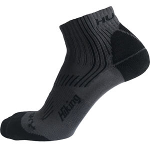 Husky Ponožky Hiking sivá / čierna Veľkosť: L (41-44)