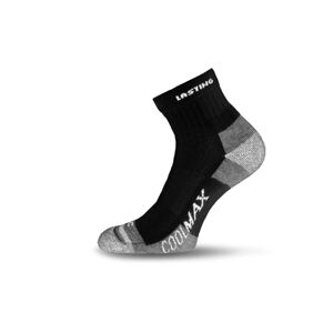 Lasting funkčné bežecké ponožky RNC čierne Veľkosť: (34-37) S