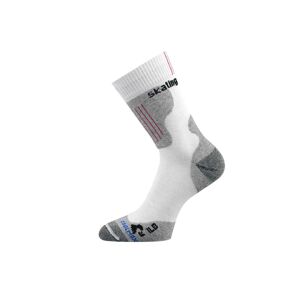 Lasting ILB 001 biela Inline ponožky Veľkosť: (38-41) M ponožky