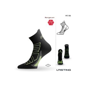 Lasting RPC 906 čierna bežecké ponožky Veľkosť: (42-45) L ponožky