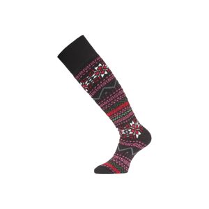 Lasting SKW 903 čierna merino ponožky lyžiarske Veľkosť: (46-49) XL ponožky