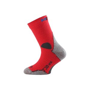 Lasting TJD 306 červená merino ponožka junior slabšie Veľkosť: (29-33) XS ponožky