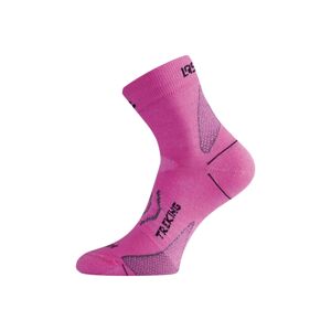 Lasting TNW 498 ružová merino ponožka Veľkosť: -(38-41) M ponožky