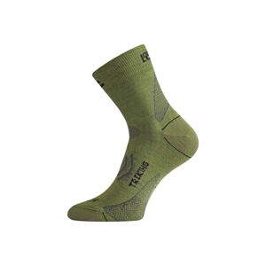 Lasting TNW 698 zelená merino ponožka Veľkosť: -(38-41) M ponožky
