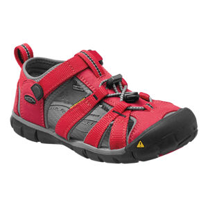Keen SEACAMP II CNX CHILDREN racing red / gargoyle Veľkosť: 27/28 detské sandále