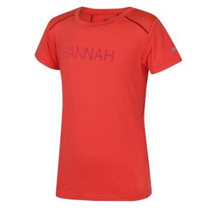 Hannah Tulma JR hot coral Veľkosť: 128 tričko - krátky rukáv