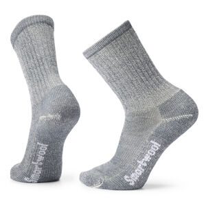 Smartwool CLASSIC HIKE LIGHT CUSHION CREW light gray Veľkosť: XL ponožky