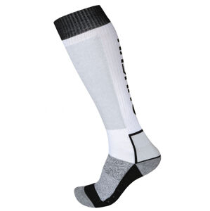 Husky Ponožky Snow Wool biela/čierna Veľkosť: L (41-44)