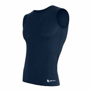 SENSOR COOLMAX AIR pánske tričko bez rukávov deep blue Veľkosť: -XL
