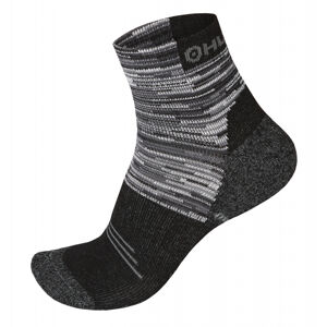 Husky Ponožky Hiking čierna/sivá Veľkosť: M (36-40)