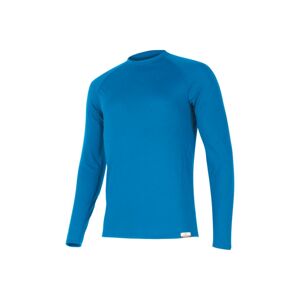 Lasting pánske merino tričko ATAR modré Veľkosť: XL pánske tričko