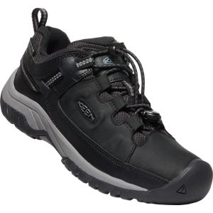 Keen TARGHEE LOW WP YOUTH black/steel grey Veľkosť: 34- detské topánky