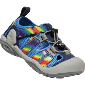 Keen KNOTCH CREEK CHILDREN bright cobalt/rainbow tie dye Veľkosť: 30 detské sandále