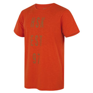 Husky Pánske funkčné tričko Tingl M orange Veľkosť: S pánske tričko s krátkym rukávom