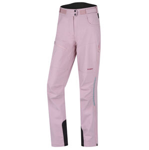 Husky Dámske softshell nohavice Keson L faded pink Veľkosť: S dámske nohavice