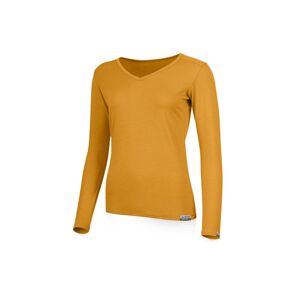 Lasting dámske merino tričko EVA horčicová Veľkosť: L- dámske tričko