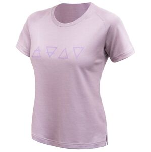 SENSOR MERINO BLEND ELEMENTS dámske tričko kr.rukáv mystic violet Veľkosť: XL dámske tričko kr.rukáv