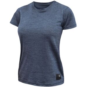 SENSOR MERINO LITE dámske tričko kr.rukáv mottled blue Veľkosť: L spodná bielizeň