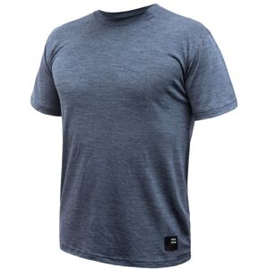 SENSOR MERINO LITE pánske tričko kr.rukáv mottled blue Veľkosť: M spodná bielizeň