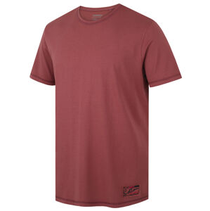 Husky Pánske bavlnené tričko Tee Base M dark bordo Veľkosť: XXXL pánske tričko s krátkym rukávom