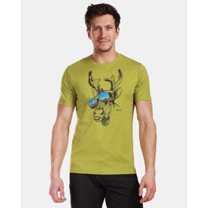 Kilpi GAROVE-M Zelená Veľkosť: XL pánske tričko s krátkym rukávom