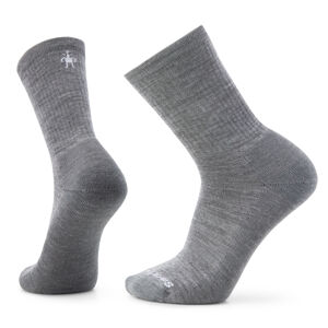 Smartwool EVERYDAY SOLID RIB CREW medium gray Veľkosť: L ponožky