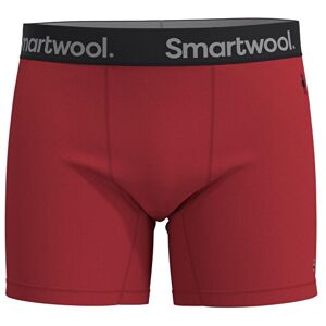 Smartwool M ACTIVE BOXER BRIEF BOXED scarlet red Veľkosť: XL pánske boxerky