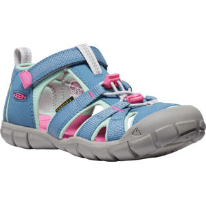 Keen SEACAMP II CNX YOUTH coronet blue/hot pink Veľkosť: 32/33- detské sandále