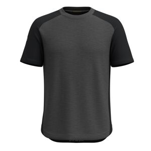 Smartwool M ACTIVE ULTRALITE GRAPHIC SS TEE black-charcoal Veľkosť: S pánske tričko
