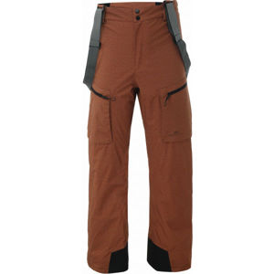 2117 LANA Pánske lyžiarske nohavice, hnedá, veľkosť XL