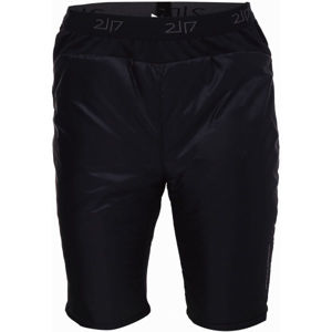 2117 OLDEN Pánske krátke zateplené nohavice, čierna, veľkosť XL
