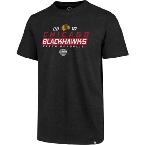 47 Chicago Blackhawks '47 CLUB TEE čierna L - Pánske tričko