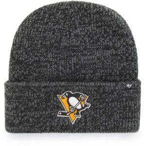 47 NHL Pittsburgh Penguins Brain Freeze CUFF KNIT Zimná čiapka, tmavo sivá, veľkosť UNI