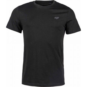 4F MEN´S T-SHIRT čierna L - Pánske tričko