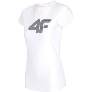 4F PÁNSKE TRIČKO biela XS - Dámske tričko