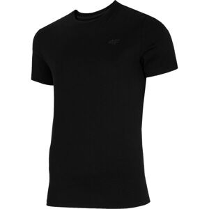 4F MENS T-SHIRT Pánske tričko, čierna, veľkosť M