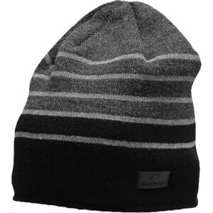 4F MEN´S CAP Pánska čiapka, tmavo sivá, veľkosť UNI