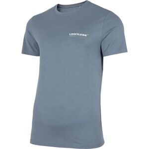 4F MENS T-SHIRT Pánske tričko, modrá, veľkosť S