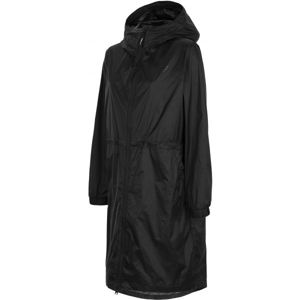 4F WOMEN´S JACKET Dámsky mestský kabát, čierna, veľkosť