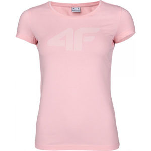 4F WOMEN´S T-SHIRT ružová M - Dámske polo tričko