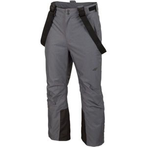 4F MEN´S SKI TROUSERS sivá M - Pánske lyžiarske nohavice