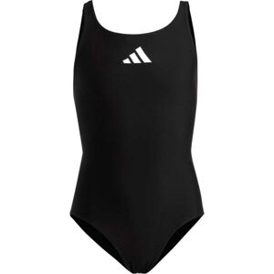 adidas 3 BARS SOL ST Y Dievčenské plavky, čierna, veľkosť 164