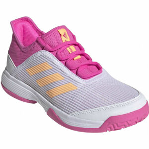 adidas ADIZERO CLUB K Detská tenisová obuv, biela, veľkosť 35