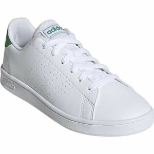 adidas ADVANTAGE K biela 6 - Detská voľnočasová obuv
