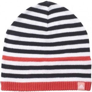 adidas STRIPY BEANIE červená 54 - Detská zimná čiapka