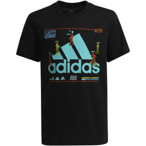 adidas GMNG G T Chlapčenské tričko, čierna, veľkosť 140