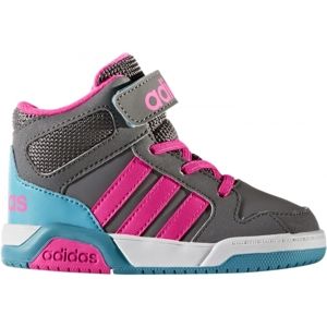 adidas MID INF ružová 22 - Detská voľnočasová obuv