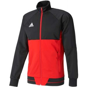 adidas TIRO17 PES JKT červená XXL - Pánska futbalová tréningová bunda