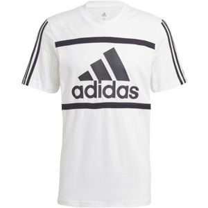 adidas CB TEE Pánske tričko, biela,čierna, veľkosť